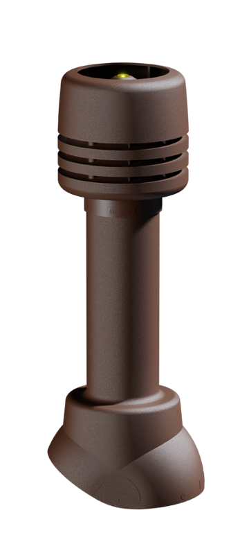 Трубный аэратор 110/650/ Темно-коричневый, (RAL 8019) - 1