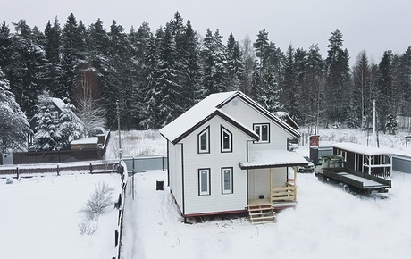 Коллектор для водостока Lux, пломбир - 89
